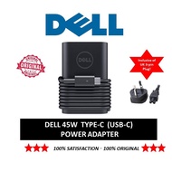 (ORIGINAL) Dell 45W USB-C (Type C) Power Adapter Charger with UK 3 pin Plug