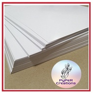 25pcs/ 100pcs C2S Paper 110gsm/130gsm/190gsm in A4 Size