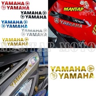 1SET-2PCS YAMAHA STICKER LOGO EMBLEM TIMBUL 3D LC135 Y15ZR Y16ZR R25 MT25 XJ6 TRACER NVX NMAX XMAX E