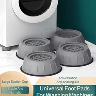 【Reduces Vibration Noise】4-Pack Adjustable Washing Machine Base Feet Pads Stand Brackets For Automat
