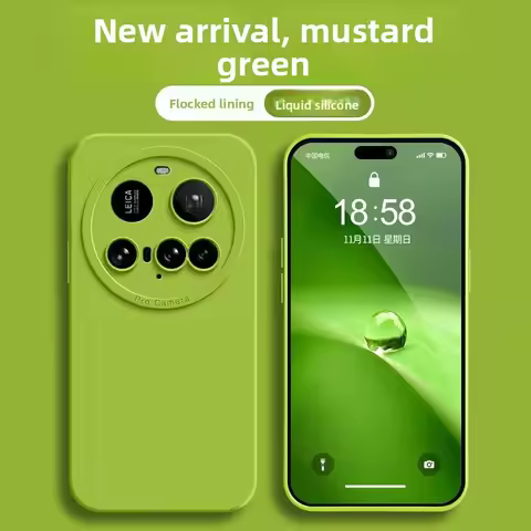 For Xiaomi 15 Ultra 15 Pro Case New Skin-friendly Angel Eye Liquid Silicone Anti-drop Cover For Xiao