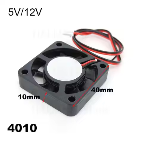 DC 5V 12V 4010 40x40x10MM Cooling Fan Centrifugal Turbine Blower oil Fluid Bearing 7500RPM for 3D Pr
