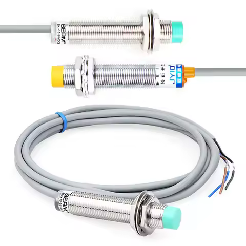 LJ12A-4-Z/BX Proximity Switch 24V DC 3 Wire NPN Normally Open Sensor LJ12A3-4-Z/BX LJ12A3-4-Z/BY LJ1