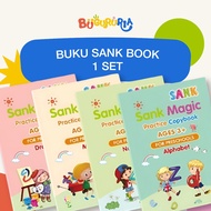 Teacher Ria - Sank Book Magic Sank Magic book 1 Set of 4 Books + pen