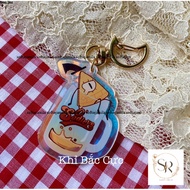 Bill Cipher Gravity Falls animated hologram Keychain