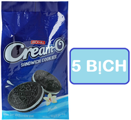Bánh quy CREAM-O socola vani bịch 312g