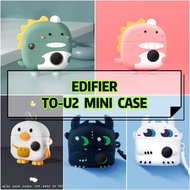 Edifier To-U 2 Mini / To-U2 Mini Case Cartoon Protective Case Earphone Soft Silicone Case Edifier To