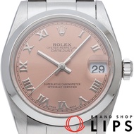 勞力士 Datejust 男童腕錶 Datejust 78240(P)，附錶盒、保固卡，不鏽鋼材質，男錶，粉紅錶盤，拋光處理，2000 年款，成色極佳 [二手]