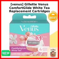[venus] Gillette Venus ComfortGlide White Tea Replacement Cartridges (3-blade), 4 cartridges by k_pi