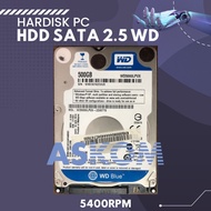 Hardisk LAPTOP, NOTEBOOK, PS, GAME HDD 500GB 2.5" WD, HGST, Toshiba