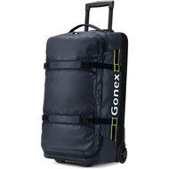 Gonex Rolling Duffle Bag with Wheels, 70L Water Repellent Wheeled Travel Duffel Luggage with Rollers