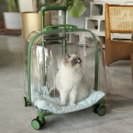Portable pet carrier for dogs and cats Transparent pet space capsule Airline-approved pet carrier ba