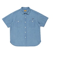 Pre-order by 6/12. Human Made| CHAMBRAY S/S SHIRT, CHECK B.D S/S SHIRT, DENIM SHORTS