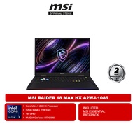 MSI RAIDER 18 MAX HX A2WJ-1086 18'' 120Hz UHD+ Gaming Laptop ( CU9-290HX+, 32GB, 2TB SSD, RTX5090 24
