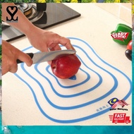 Alas Pemotong / Landas Transparent Cutting Board Chopping Board Kitchen Anti-skid Large Plastic Cutt