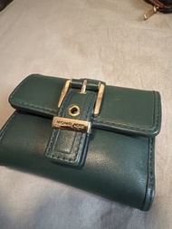 Michael Kors 綠色短款錢包