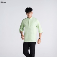 KURTA MALIQUE ( PASTEL MINT ) ELRAH 2023