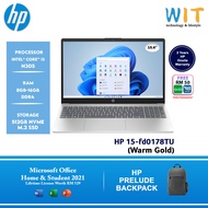 HP Laptop 15-fd0178TU (Intel Core i3-N305 /8GB-16GB RAM /512GB SSD /15.6" FHD /Intel UHD /Ms Office /W11 / 2Y Warranty)