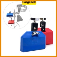 5/6inch Jam Block Plastic Musical Percussion Block Cowbell for Drum
