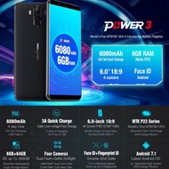 Ulefone Power 3 - 64gb 6ram 6080mAh Face ID