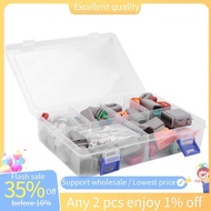 In stock-Electrical Wire Connector Plug, 8 Sets 2 3 4 6 8 12 Pin for Deutsch DT Connector Assortment