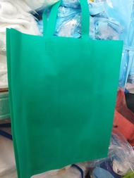 Uk 30x40x10 cm 12 Pcs Lusinan Tas Kain Spunbond Kantong Belanja Goodie bag Souvenir Snack Totebag