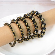 Six-Character Mantra Bracelet 6-14mm Beaded Bracelet Single Circle Round Bead Bracelet View Area Bra