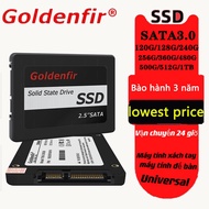 Goldenfir 2.5นิ้ว SSD  120GB 240GB 512GB ภายใน Solid State ไดรฟ์ดิสก์ SSD 128GB  256GB 480GB 500GB  360GB 720GB สำหรับเดสก์ท็อปแล็ปท็อป
