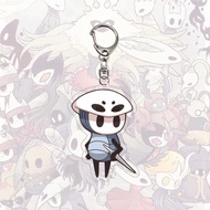 Hollow Knight Keychain for Bag Hollow Knight Silksong Keychains on The Phone Backpack Pendant Access