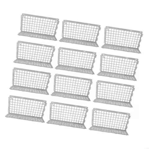 Q1QC 12 Pieces Under Bed Couch Blocker Expandable Under Furniture Divider Panels Modular Design Pet 