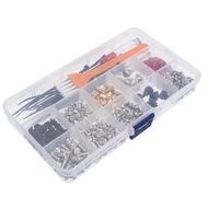 330Pcs DIY Motherboard PC Personal Computer Assemble Case Fan Hand Screw Bolt Standoff Washer Set As