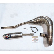 Exhaust knalpot SUZUKI TS125 TS 125 stainless steel racing