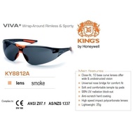 Kings Smoke Ky 8812 Safety Glasses By Honeywell Original