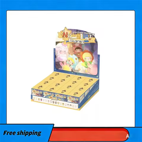 New Trendy Pop Nii Is At Work Urban Baby Cute Grain Blind Box Blind Bag End Box Handmade Desktop Orn