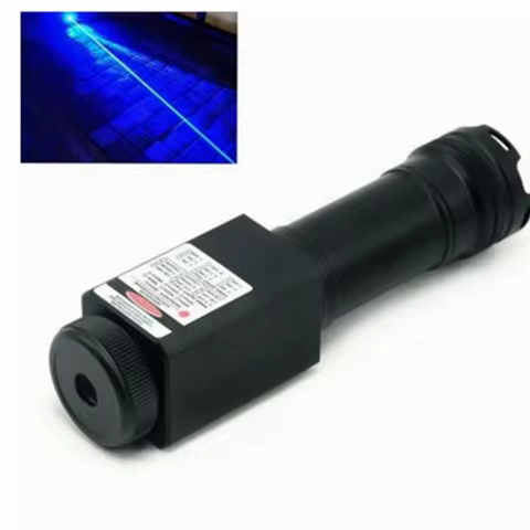 Waterproof Focusable 465nm Blue Laser Module 465T-5000
