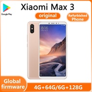 Re-furbished Phone Xiaomi Mi Max 3 6.9 inch 6G RAM 128GB ROM new Fingerprint 4G Android Smart Phone