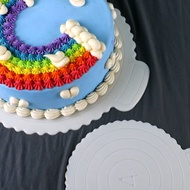 Reusable cake base, plastic base, 6 inch 8 inch cake base for home use