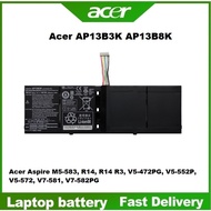 Acer AP13B3K Aspire M5 V5-473 V7-481 R14 ES1-511 R7-571 R7-571G R7-572G M5-583 AP13B8K Battery