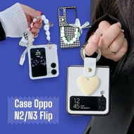 | Ring Hard Case Casing Oppo Find N2 Flip / N3 Flip