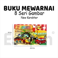 Coloring Book 8pcs/ Coloring Book Children's Coloring Book/ Coloring Book/ SET