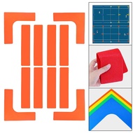 [mcfsnzwtxz1bw] Sports Court Line Marking Set Durable TPR Boundary Markers for Pickleball Mini Tenni