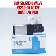BLW Solenoid Valve Solenoid Valve 3V210-06 3V210 - 06 DC 12V Thread 1/8" 1/8 inch DC12V DC12 Direct 