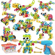 Tadika Toy Building Blocks 3 4 5 6 7 8+Years Old Boys Girls Birthday Gifts Preschool Education Build