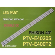 PHISON NEW SET LED BACKLIGHT PTV-E4020S, PTV-E400T2