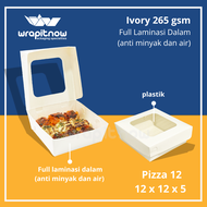 (20 Pcs) Dus Ivory 12x12x5 12x12x8 15x15x10 / Dus mini cake dus korean cake dus kue dus roti dus chi