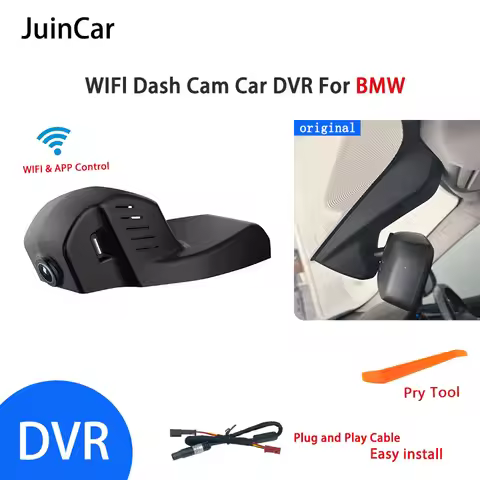 1K 2K 4K Wifi Dash Cam Camera Car Recorder For BMW X1 F48 X3 X4 F26 X5 F15 X6 F16 X7 1 2 3 4 5 6 7 8