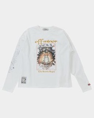 ZUTOMAYO CARD3 Long Tee A (White)