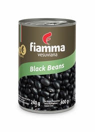 Fiamma  Black Beans  400g ไฟมมาถั่วดำในน้ำเกลือ ขนาด 400 กรัม (2989)