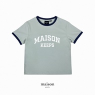 maison KEEPS | The Ringer College Logo Tee | เสื้อยืด สกรีนโลโก้ College