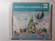 九成新_Yamaha 山葉音樂教室 先修班 Solfege and Ensemble 2 第二冊 CD